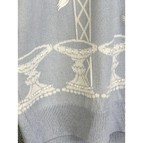 Vintage St. John By Marie Gray Sweater Women’s P Santana Knit Quiet Luxury - Picture 3 of 15